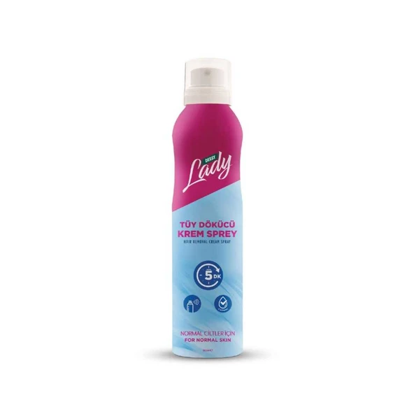 Derby Lady Tüy Dökücü Krem Sprey Normal Ciltler İçin 150ml ürün görseli