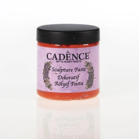 Cadence Sculpture Rölyef Pasta 1390 Mercan 250ml