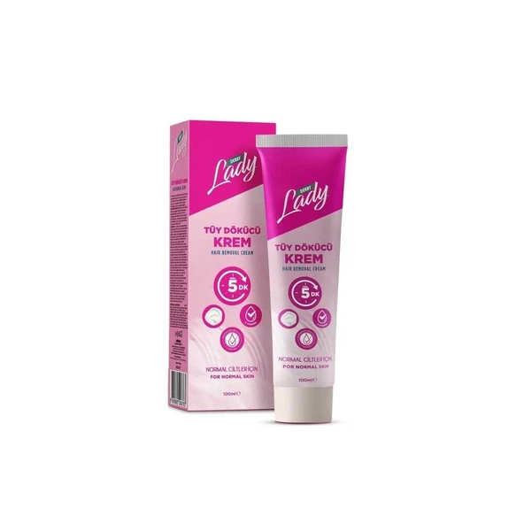 Derby Lady Tüy Dökücü Krem Normal Ciltler İçin 100ml