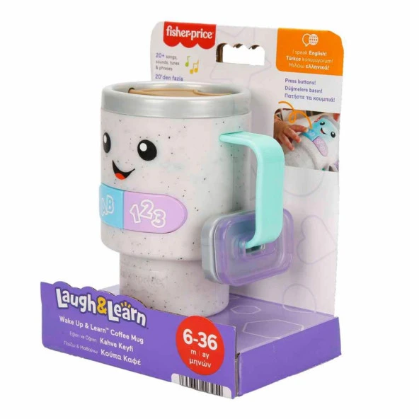 Fisher Price Eğlen ve Öğren Sesli Kahve Keyfi HWY44 - 4