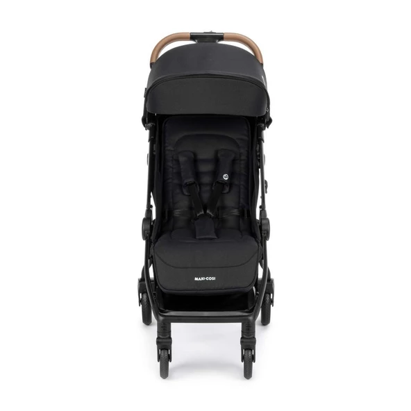 Maxi-Cosi Eva 3 Otomatik Katlanan Kompakt Bebek Arabası Essential Black - 4