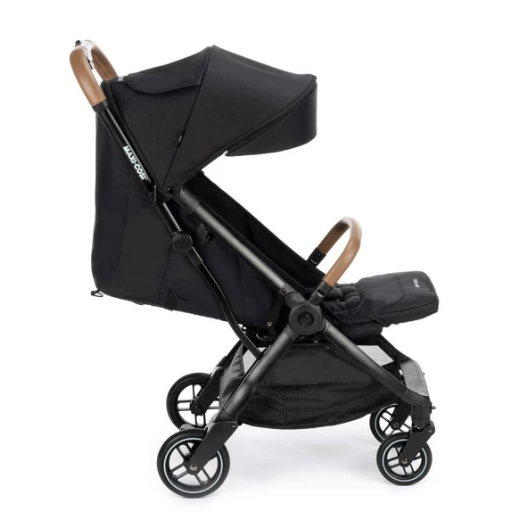 Maxi-Cosi Eva 3 Otomatik Katlanan Kompakt Bebek Arabası Essential Black - 7