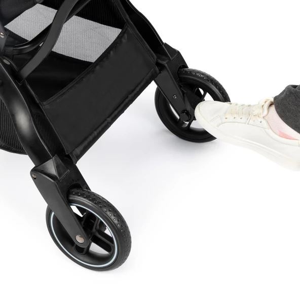 Maxi-Cosi Eva 3 Otomatik Katlanan Kompakt Bebek Arabası Essential Black - 11