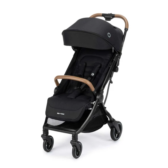 Maxi-Cosi Eva 3 Otomatik Katlanan Kompakt Bebek Arabası Essential Black