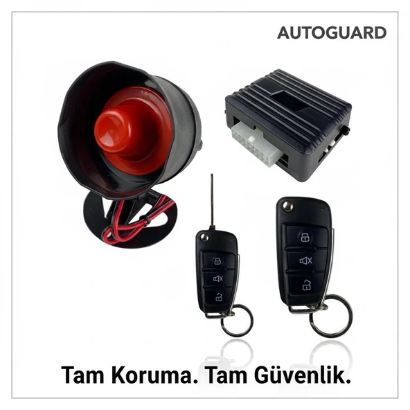 Sustalı Anahtarlı Oto Alarm Sistemi ürün görseli