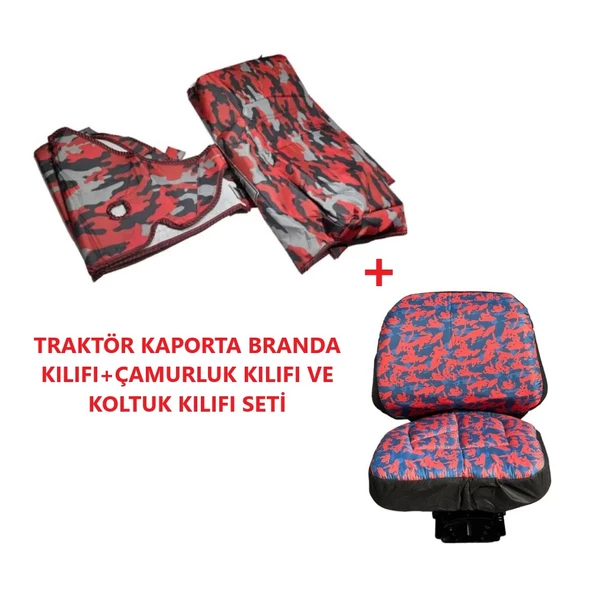 Tümosan Klasik 8000 Serisi Traktör Kaporta ve Koltuk Kılıfı Seti - 2
