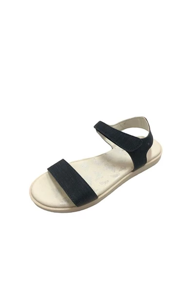 Balık Desenli Kız Çocuk Sandalet - 2