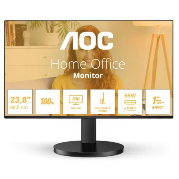 Aoc 24B3CF2 23.8'' 1 MS 100 Hz FHD IPS Monitör