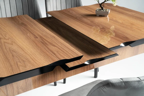 Erezoğulları Mobilya Yakamoz Milano MDF Mutfak Masa Sandalye Takımı 80x130 - Resim 6