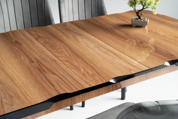 Erezoğulları Mobilya Yakamoz Milano MDF Mutfak Masa Sandalye Takımı 80x130 - Resim 7