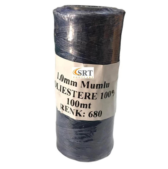 SRTfootcare Deri El Dikişi İçin Mumlu İplik 1 Mm 100mt (leathercraft, Deri Hobi) - 5