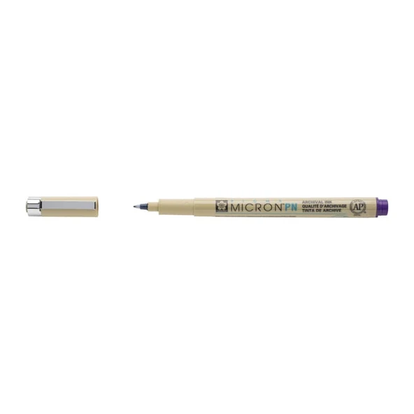 Sakura Pigma Micron PN Kırılmaz Esnek Uç Yazı ve Çizim Kalemi Purple