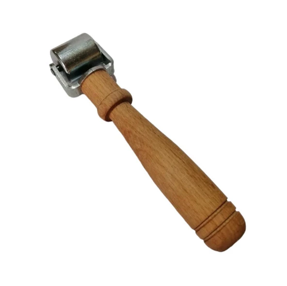 Yapıştırıcı Presleme Silindiri 7 cm Deri El Aleti - 2