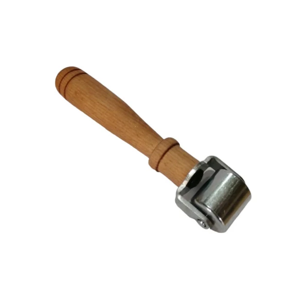 Yapıştırıcı Presleme Silindiri 7 cm Deri El Aleti - 3