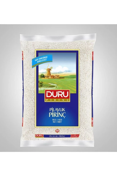 Duru Pilavlık Pirinç 5000 Gr