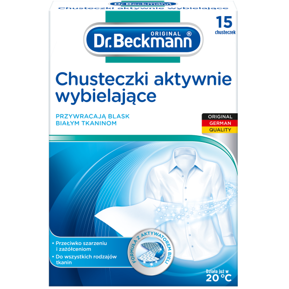 Dr Beckmann Leke Çıkarıcı Aktif Beyazlatıcı Mendiller 15'li