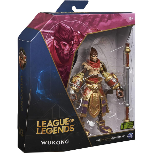 League Of Legends The Champion Collection Wukong Action Figure - 2