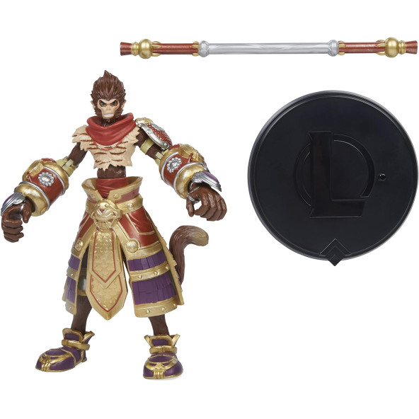 League Of Legends The Champion Collection Wukong Action Figure - 3