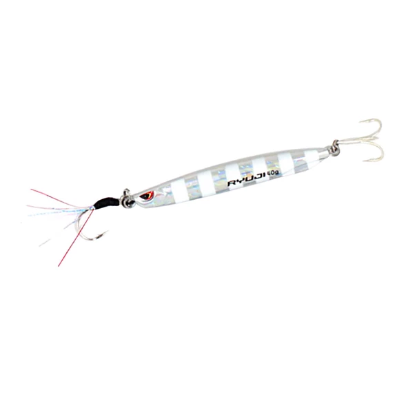 Ryuji Silent Jig 8cm 40gr Metal Jig yem  Zebra Glow ürün görseli