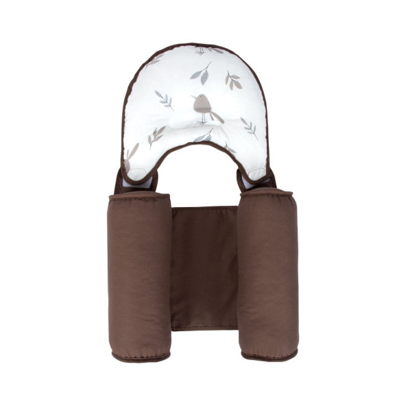 Sevi Bebe Kafa Şekillendirici Yastık & Yan Yatış Yastığı Kuş Desen