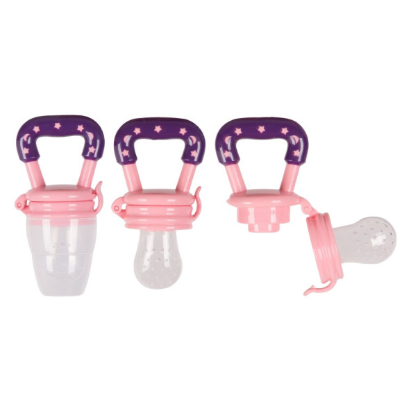Sevi Bebe Silikon Meyve Emziği & Diş Kaşıyıcı Pembe - 3