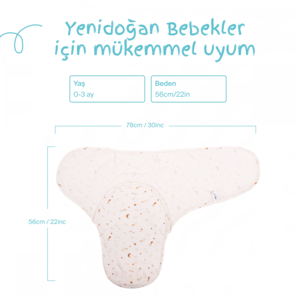 Sevi Bebe İnterlok Bebe Kundak Galaksi - 5