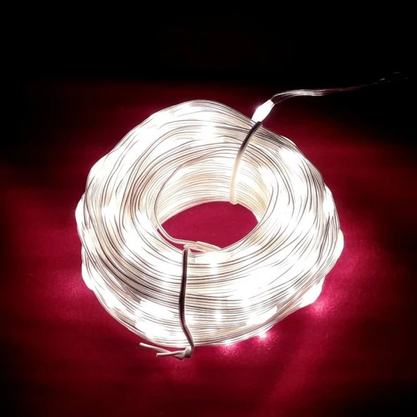 VIP KALİTE 10 METRE GÜN IŞIĞI LED IŞIK 100 MİCRO DÖKME LED IŞIKLI İÇ DIŞ MEKAN SU GEÇİRMEZ LED IŞIK
