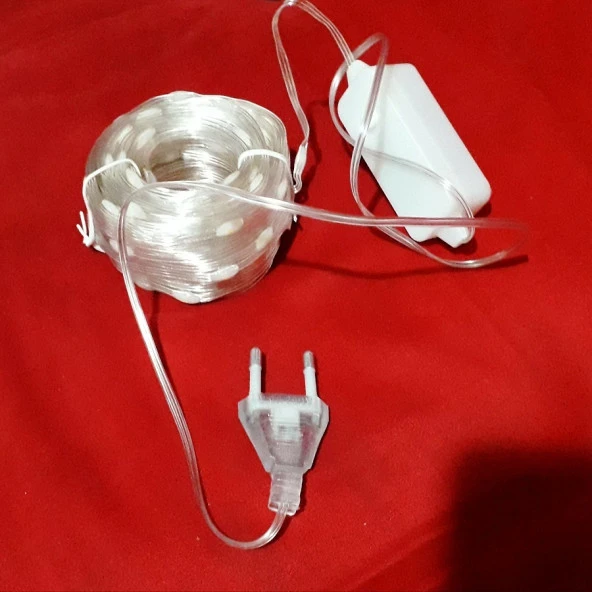 VIP KALİTE 10 METRE GÜN IŞIĞI LED IŞIK 100 MİCRO DÖKME LED IŞIKLI İÇ DIŞ MEKAN SU GEÇİRMEZ LED IŞIK - Resim 2