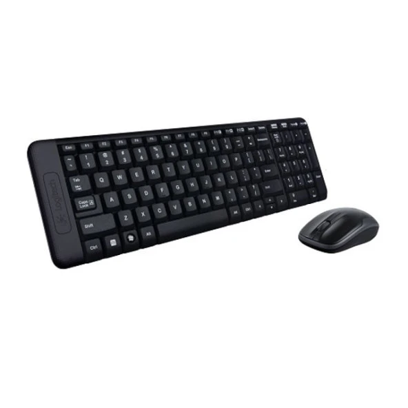 LOGITECH MK220 Kablosuz Q Trk Siyah Multimedya Klavye - Mouse Set 920-003163