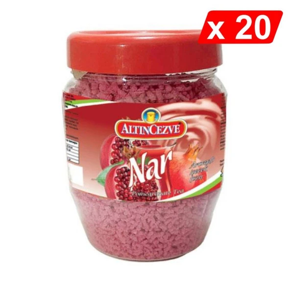 Altıncezve Granül Nar Aromalı İçecek Tozu 300 gr - 20Lİ PAKET