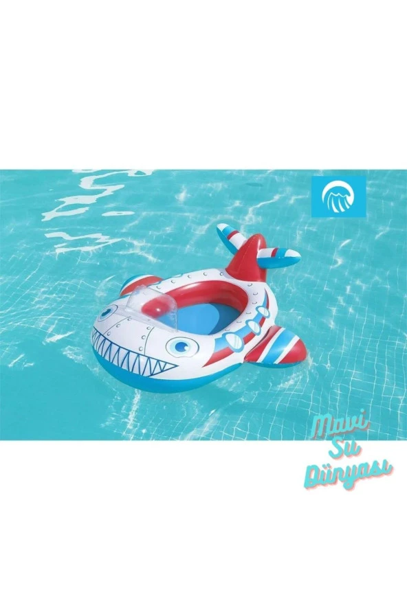 Çocuk Botu Sevimli Hayvanlar Yengeç Float Bot - Mavi Su Dünyası - 2