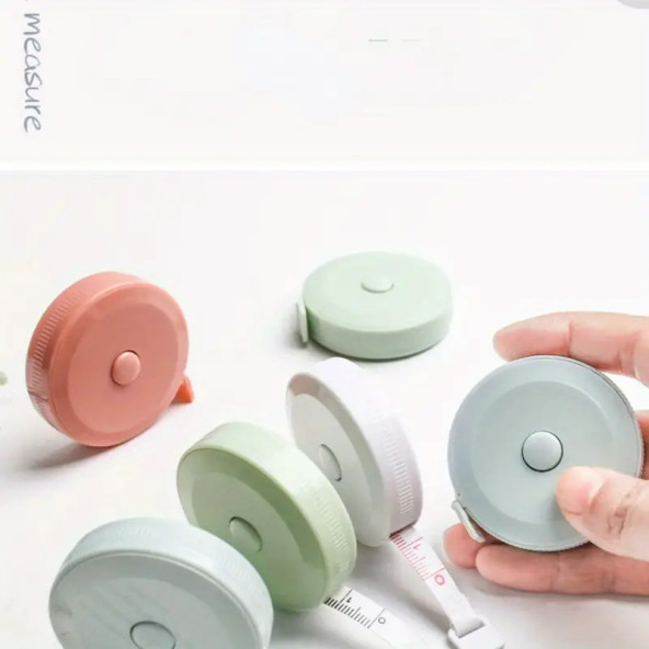 1 Adet Plastik Ölçü Bandı, 1.5 Metre, Giysi Ölçü Bandı - 2