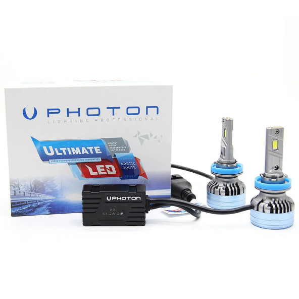 PHOTON ULTIMATE H8 H9 H11 H16 LED XENON AMPÜL