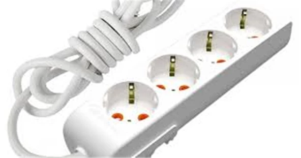 Mutlusan Rı-Tech 4lü Topraklı Grup Priz 5m  (001 175 410002 05 00) ürün görseli 1