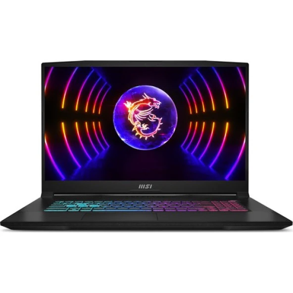 MSI KATANA 17 B12VGK-401XTR Intel Core i7 12650H 32GB 1TB SSD RTX4070 Freedos 17.3" FHD 144Hz Taşınabilir Bilgisayar