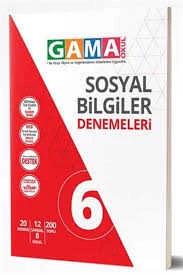 Gama Okul Yayınları 6. Sınıf Sosyal Bilgiler Denemeleri