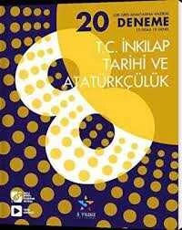5 Yıldız Yayınları 8. Sınıf LGS İnkilap Tarihi ve Atatürkçülük 20`li Deneme