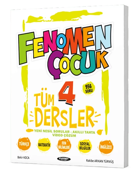 Fenomen Çocuk 4. Sınıf Tüm Dersler Yeni Nesil Soru Bankası