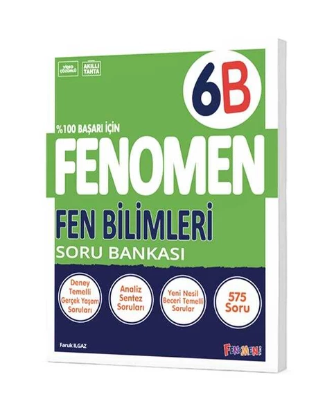 Fenomen 6.Sınıf Fen Bilimleri B Soru Bankası