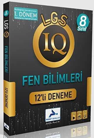 PRF Yayınları 8. Sınıf 1. Dönem LGS IQ Fen Bilimleri 12`li Deneme