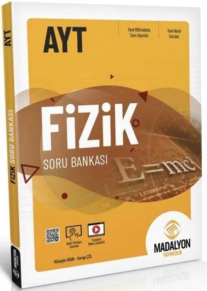 Ayt Fizik Soru Bankası Madalyon Yayınları