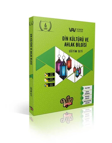 Vip Yayınları 6. Sınıf Din Kültürü ve Ahlak Bilgisi Eğitim Seti 25 Fasikül