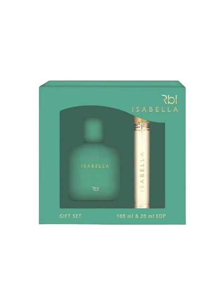 Rebul Isabella Parfüm 100 ml | Kalem Parfüm 20 ml + Jasmine - Yasemin Kokulu Kolonya 250 Ml Cam Şişe - 2