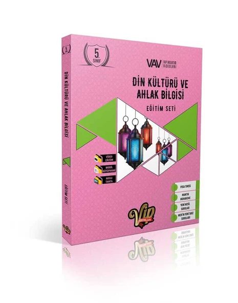 Vip Yayınları 5. Sınıf Din Kültürü ve Ahlak Bilgisi Eğitim Seti 26 Fasikül