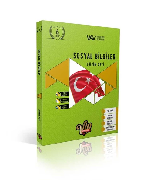 Vip Yayınları 6. Sınıf Sosyal Bilgiler Eğitim Seti 33 Fasikül