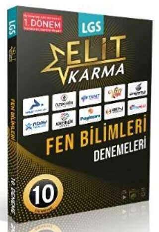 PRF Yayınları Elit Karma 8. Sınıf Fen Bilimleri 10 Lu Deneme 1. Dönem