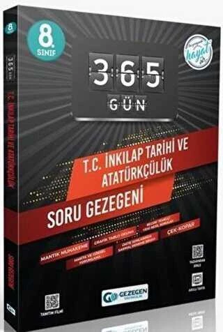 8.Sınıf Lgs T.C. İnkılap Tarihi Ve Atatürkçülük 365 Gün Soru Gezegeni Gezegen Yayıncılık