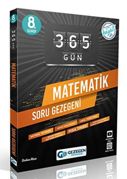 8.Sınıf Lgs Matematik 365 Gün Soru Gezegeni Gezegen Yayıncılık