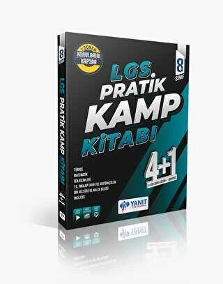 Yanıt Yayınları 8. Sınıf Pratik Kamp Kitabı 4+1 1. Dönem Konular
