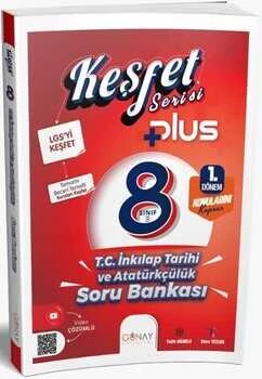 Günay Yayınları 8. Sınıf Keşfet Plus Serisi T.C. İnkılap Tarihi ve Atatürkçülük 1. Dönem Soru Bankası